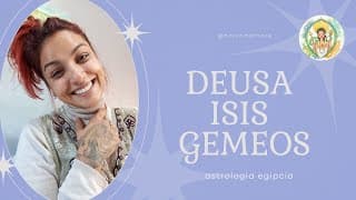 O LADO DE GEMEOS QUE VOCÊ NÃO SABIA #deusaisis #mitologia #astrologia